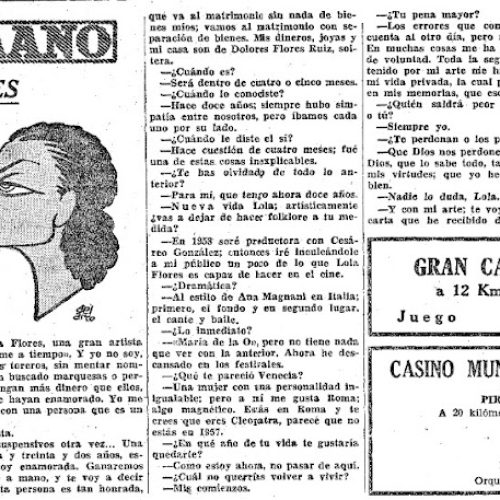 Entrevista a Lola Flores