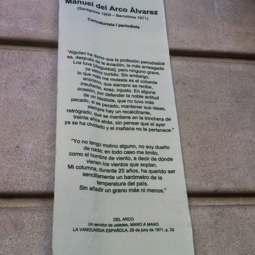 Manuel Del Arco – MANO A MANO 26 de Junio de 1971